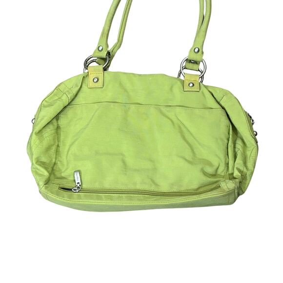 Baggallini green shoulder bag pockets 11 - Picture 2 of 11